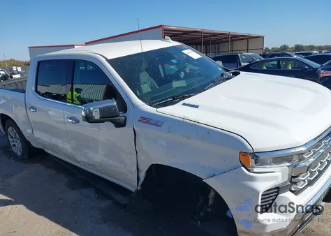 2022 Chevrolet Silverado 1500 4Wd Short Bed Ltz z USA, uszkodzony, nr VIN 1GCUDGET8NZ609504